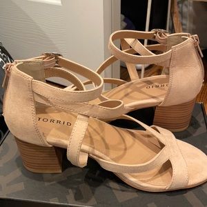 Torrid Nude heeled sandal